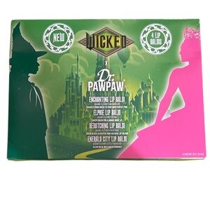 Wicked x Dr. Paw Paw Lip Balm Set (NIB)